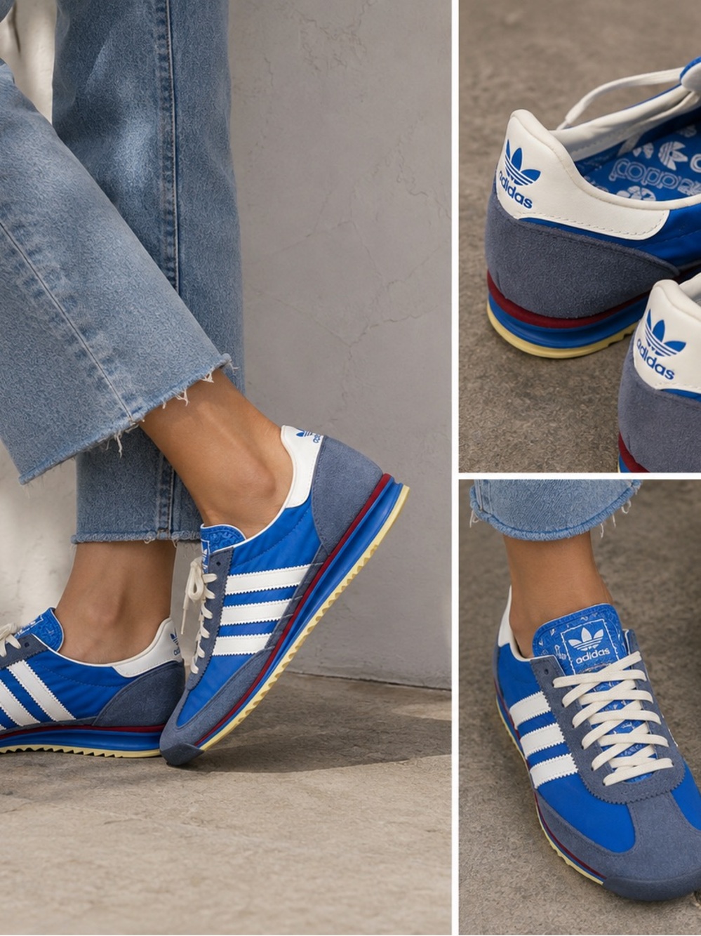 Adidas SL 72 OG W Blue White Sneakers – Women’s 8.5 – New With Tags